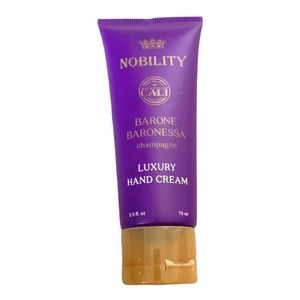 NEW - Nobility Baronessa Champagne
Luxury Hand Cream